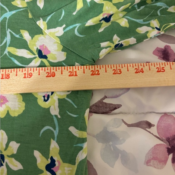 J. Jill Green Floral Blouse - Picture 4 of 8